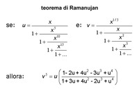 il teorema di Ramanujan
