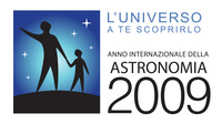 IYA 2009 - International Year of Astronomy - logo orizzontale