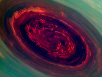 Uragano su Saturno
