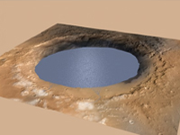 Ecco come l’acqua ha plasmato Marte 